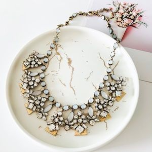 J. Crew statement necklace Gray